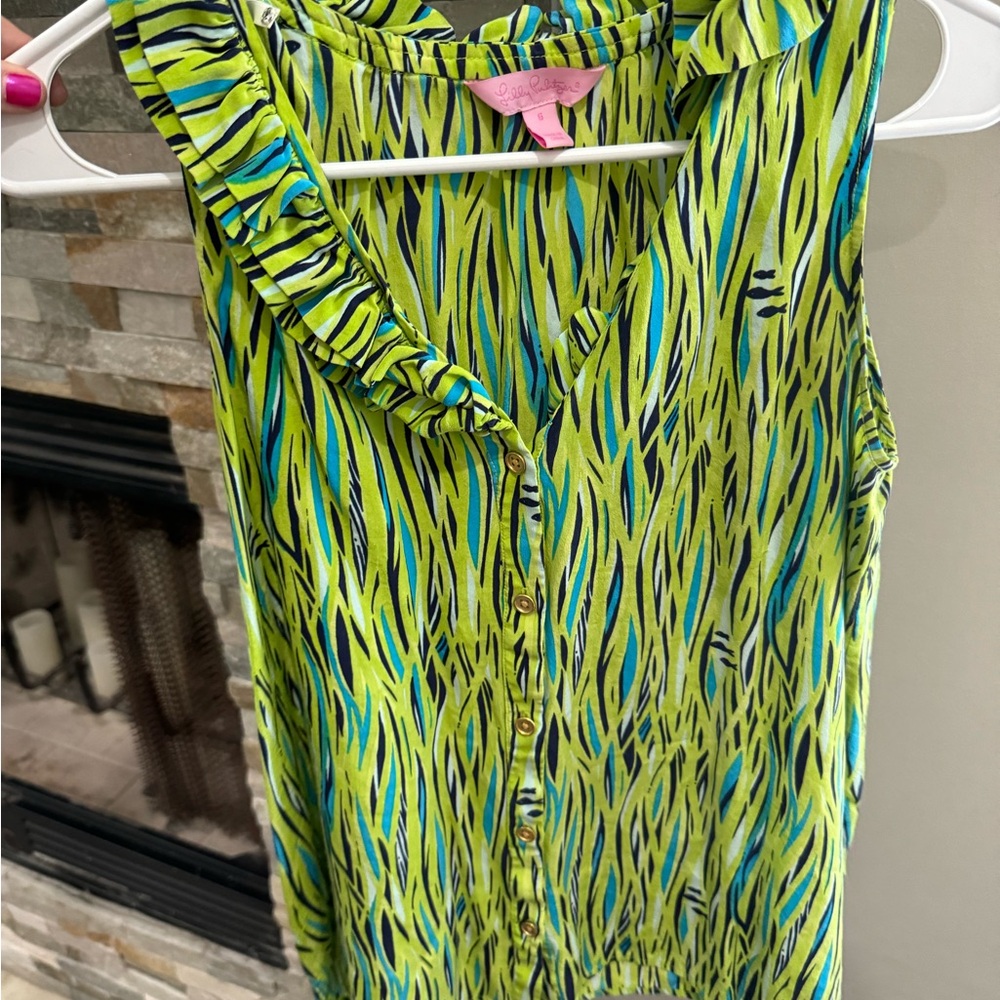 Lilly Pulitzer sleeveless blouse